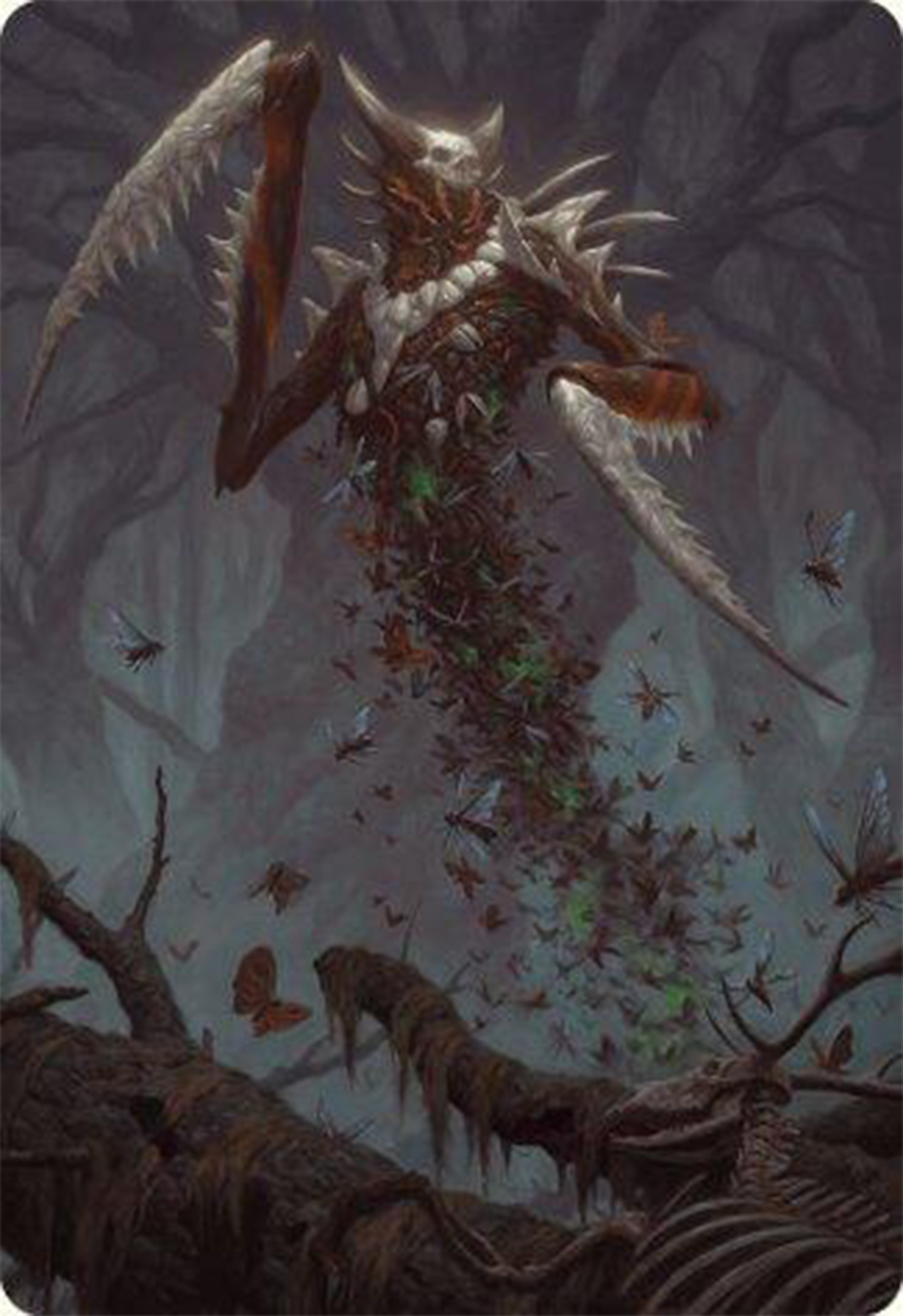 Grist, the Plague Swarm Art Card [Modern Horizons 3 Art Series] | Jack's On Queen