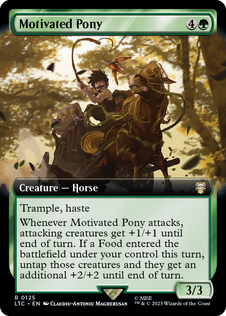 Motivated Pony (Extended Art) [The Lord of the Rings: Tales of Middle-Earth Commander] | Jack's On Queen