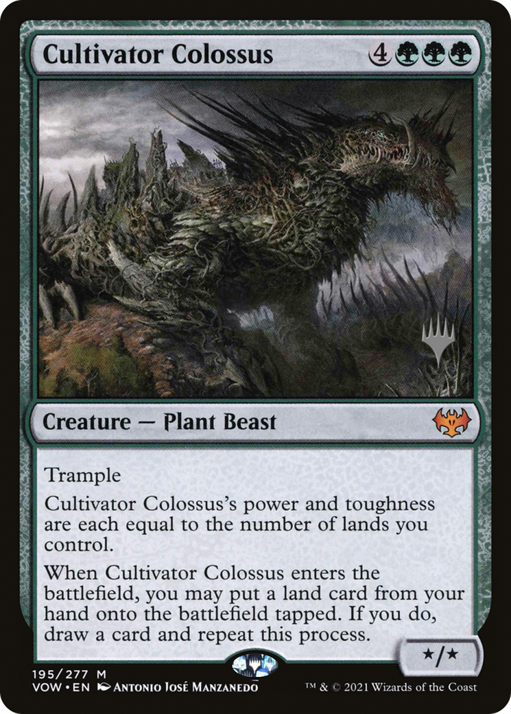 Cultivator Colossus Art Card [Innistrad Remastered Art Series] | Jack's On Queen