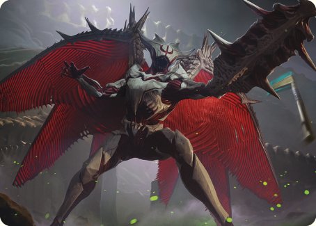 Phyrexian Vindicator Art Card [Phyrexia: All Will Be One Art Series] | Jack's On Queen