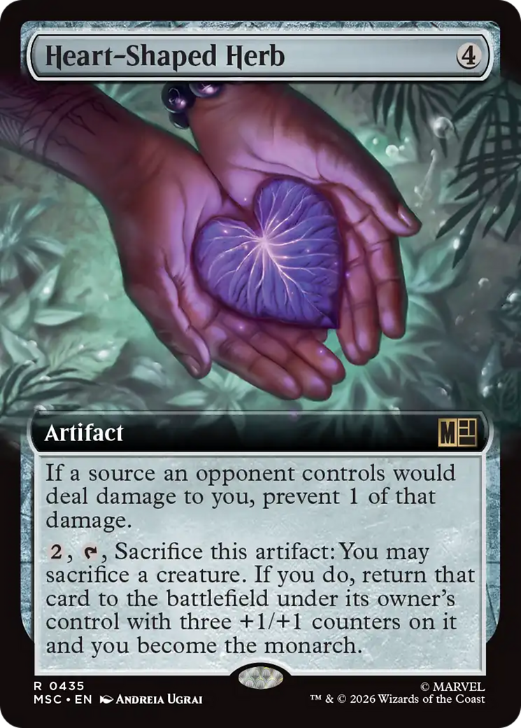 Heart-Shaped Herb (Extended Art) [Marvel Super Heroes Commander] | Jack's On Queen