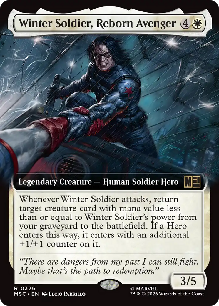 Winter Soldier, Reborn Avenger (Extended Art) [Marvel Super Heroes Commander] | Jack's On Queen