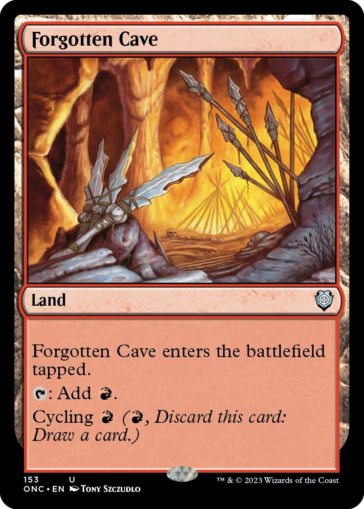 Forgotten Cave [Phyrexia: All Will Be One Commander] | Jack's On Queen