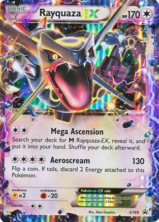 Rayquaza EX (XY69) (Jumbo Card) [XY: Black Star Promos] | Jack's On Queen