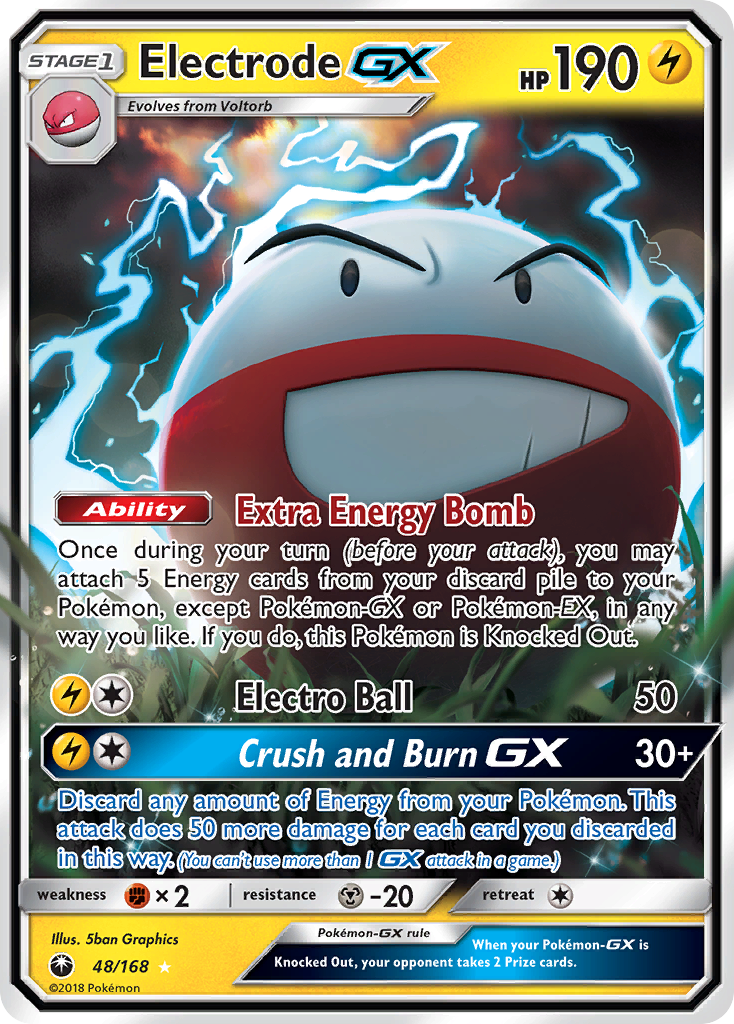Electrode GX (48/168) [Sun & Moon: Celestial Storm] | Jack's On Queen