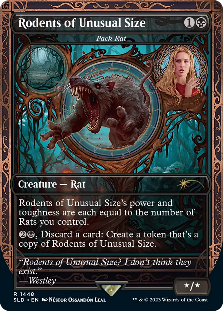 Rodents of Unusual Size - Pack Rat [Secret Lair Drop Series] | Jack's On Queen