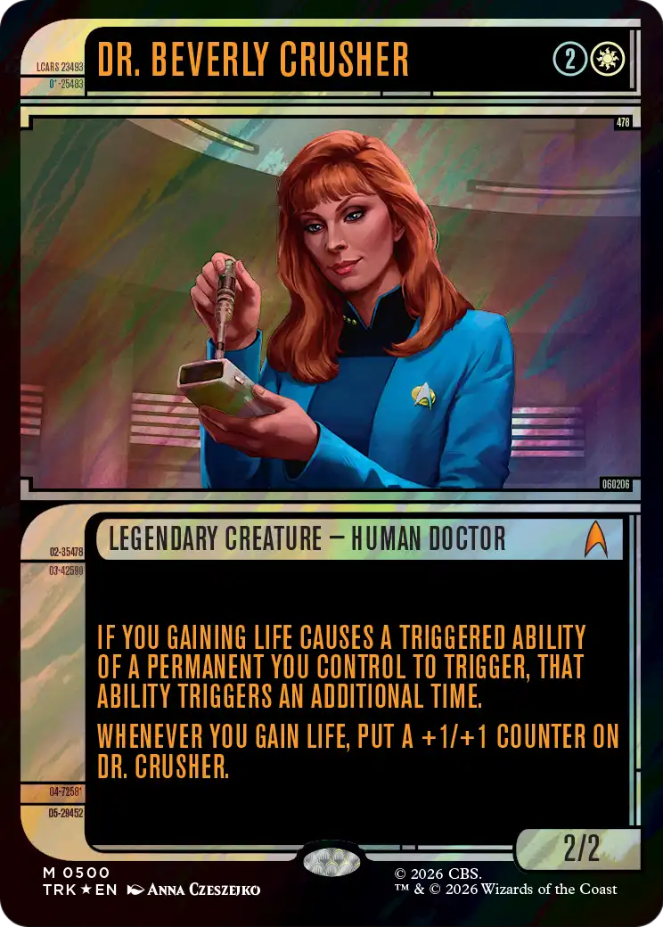 Dr. Beverly Crusher (Showcase) (Surge Foil) [Star Trek] | Jack's On Queen