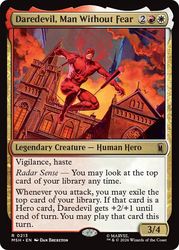 Daredevil, Man Without Fear [Marvel Super Heroes] | Jack's On Queen