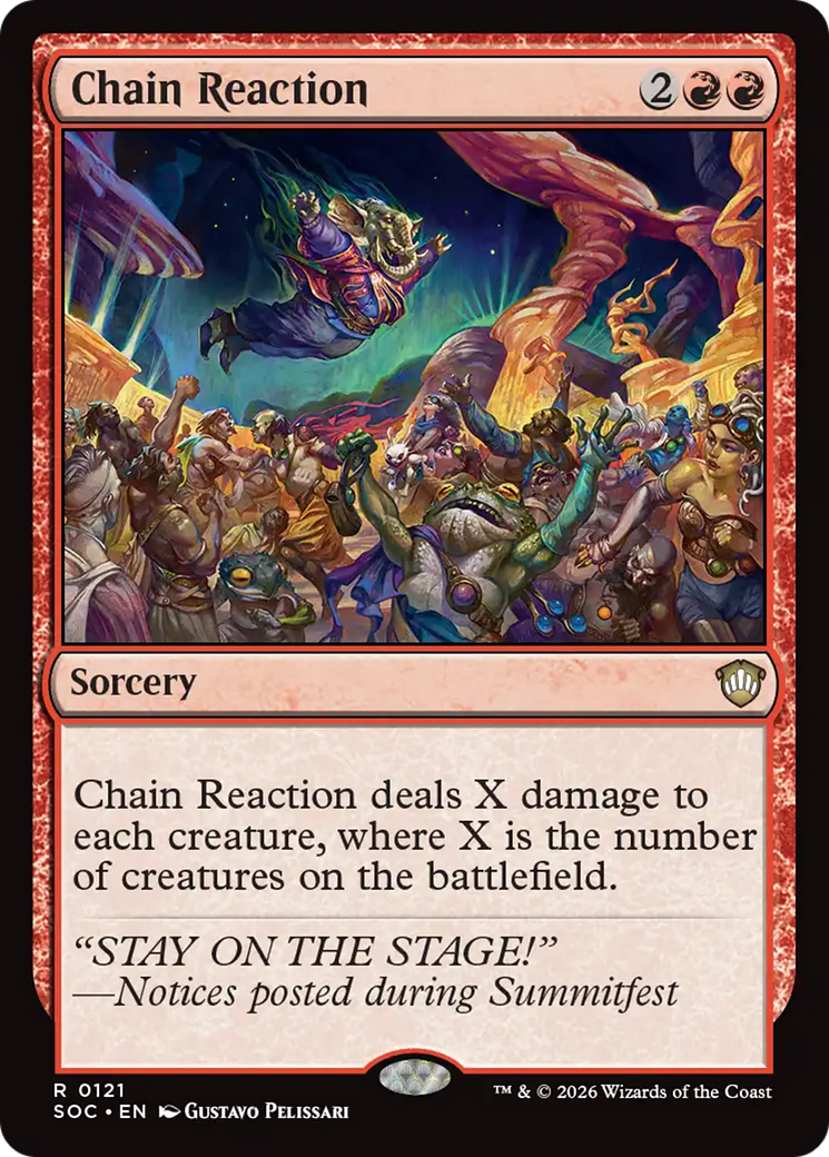 Chain Reaction [Secrets of Strixhaven Commander] | Jack's On Queen