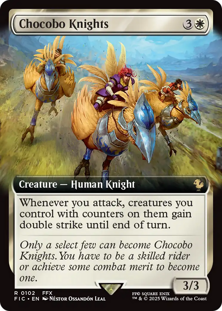 Chocobo Knights (Extended Art) [FINAL FANTASY Commander] | Jack's On Queen