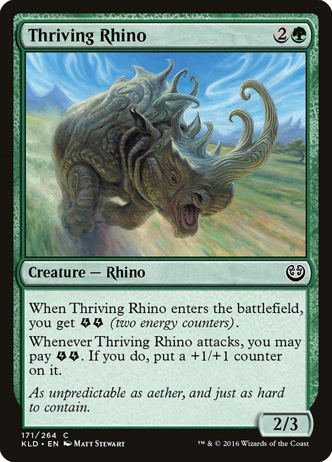 Thriving Rhino [Kaladesh] | Jack's On Queen