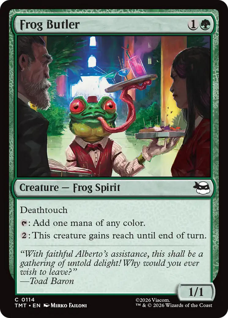 Frog Butler [Teenage Mutant Ninja Turtles] | Jack's On Queen