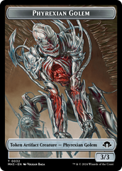 Phyrexian Germ // Phyrexian Golem Double-Sided Token [Modern Horizons 3 Tokens] | Jack's On Queen