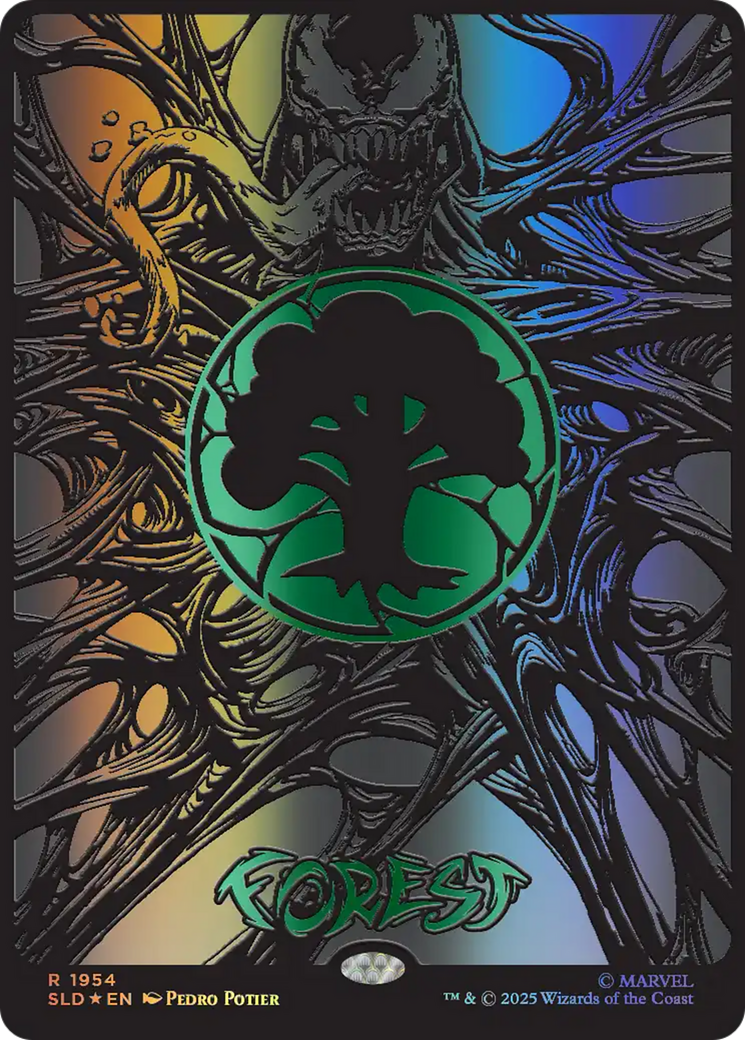 Forest (1954) (Raised Foil) [Secret Lair Drop Series] | Jack's On Queen