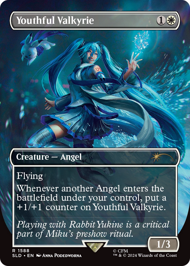 Youthful Valkyrie (Rainbow Foil) [Secret Lair Drop Series] | Jack's On Queen