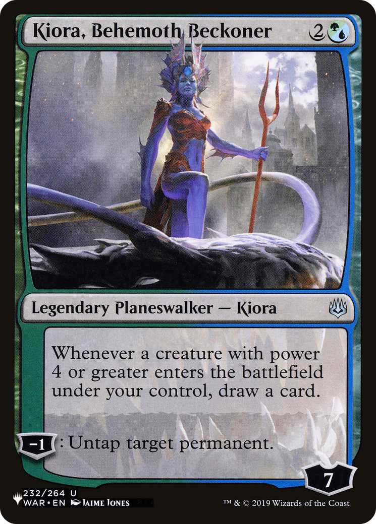 Kiora, Behemoth Beckoner [The List Reprints] | Jack's On Queen