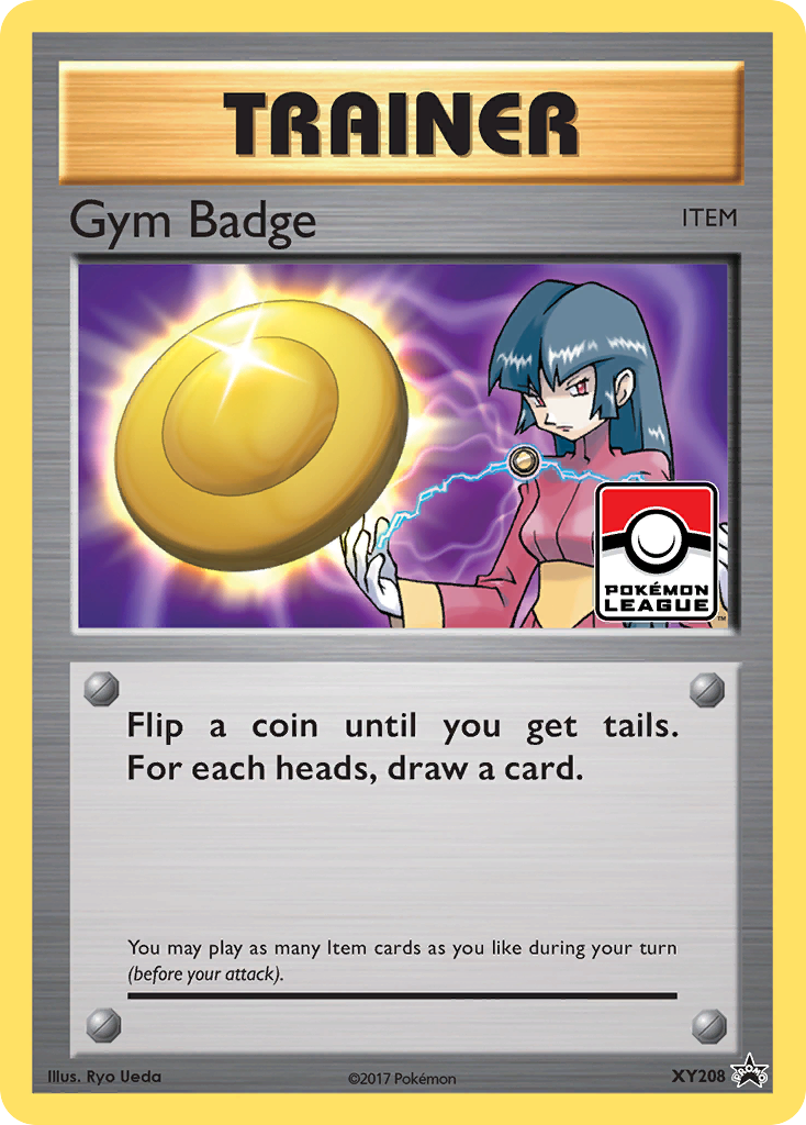 Gym Badge (XY208) (Sabrina) [XY: Black Star Promos] | Jack's On Queen