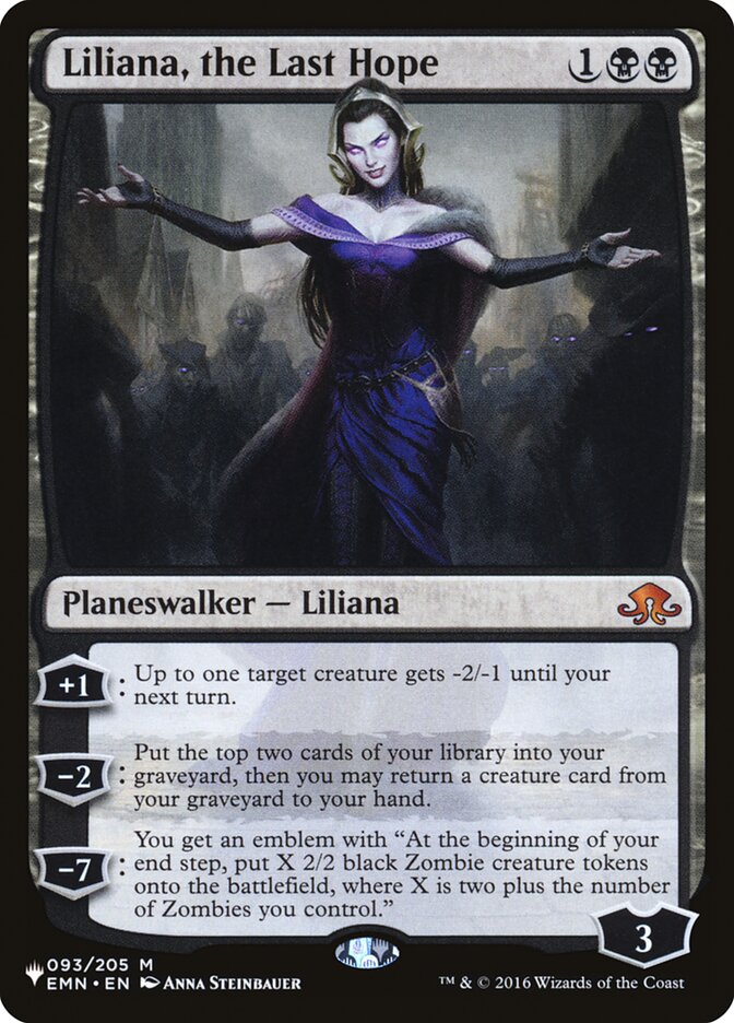 Liliana, the Last Hope [The List] | Jack's On Queen