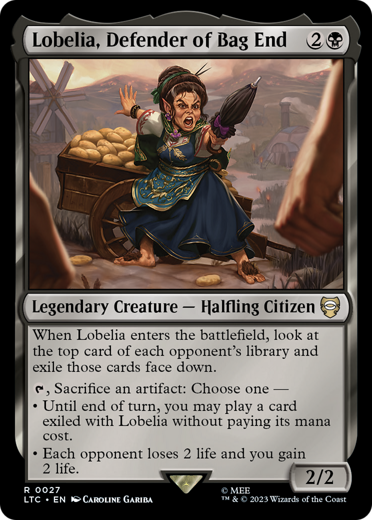 Lobelia, Defender of Bag End [The Lord of the Rings: Tales of Middle-Earth Commander] | Jack's On Queen