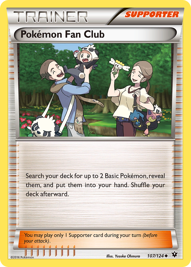 Pokemon Fan Club (107/124) [XY: Fates Collide] | Jack's On Queen