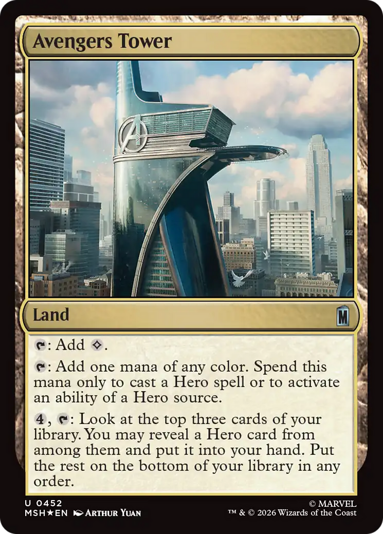 Avengers Tower (Surge Foil) [Marvel Super Heroes] | Jack's On Queen