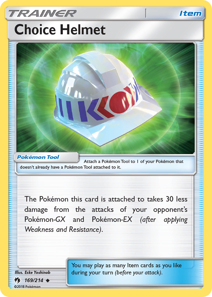 Choice Helmet (169/214) [Sun & Moon: Lost Thunder] | Jack's On Queen
