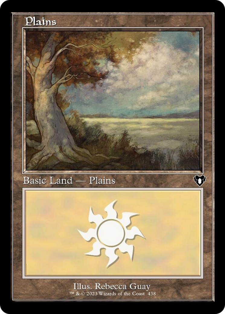 Plains (438) (Retro) [Commander Masters] | Jack's On Queen