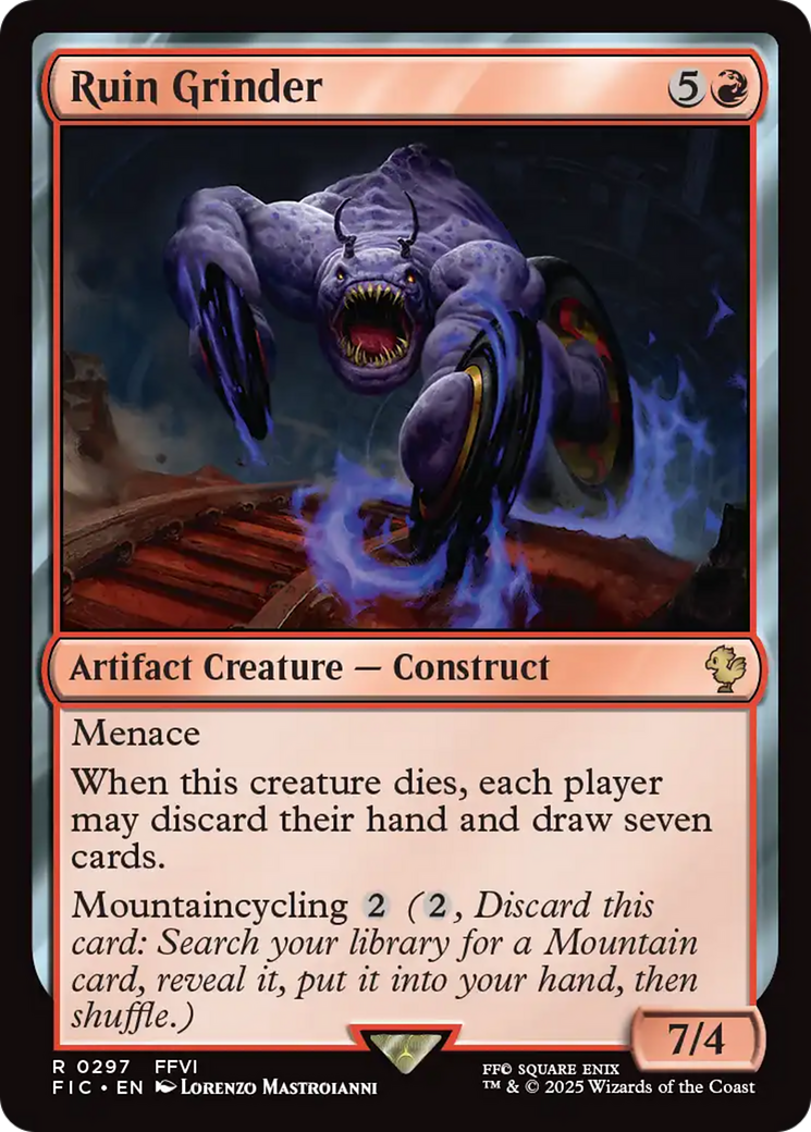 Ruin Grinder [FINAL FANTASY Commander] | Jack's On Queen