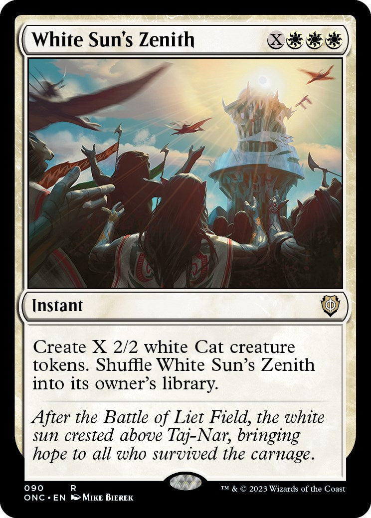 White Sun's Zenith [Phyrexia: All Will Be One Commander] | Jack's On Queen