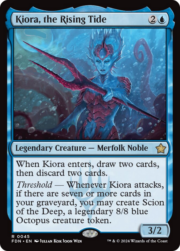 Kiora, the Rising Tide [Foundations] | Jack's On Queen