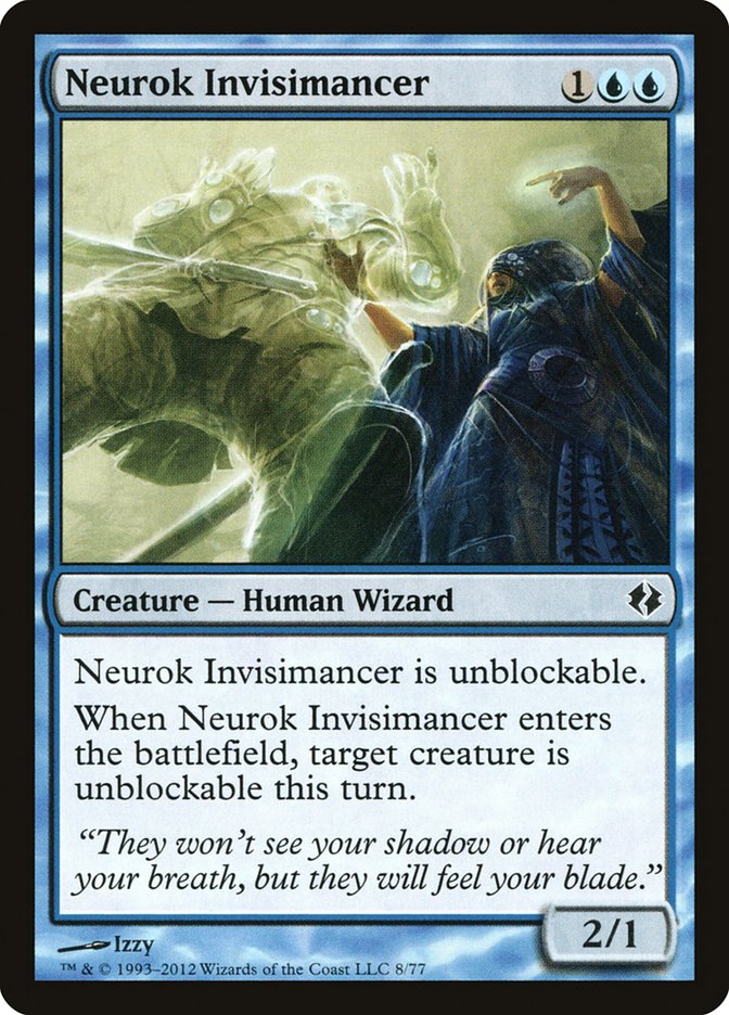 Neurok Invisimancer [Duel Decks: Venser vs. Koth] | Jack's On Queen