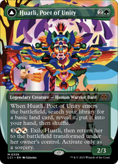 Huatli, Poet of Unity // Roar of the Fifth People (Borderless) [The Lost Caverns of Ixalan] | Jack's On Queen