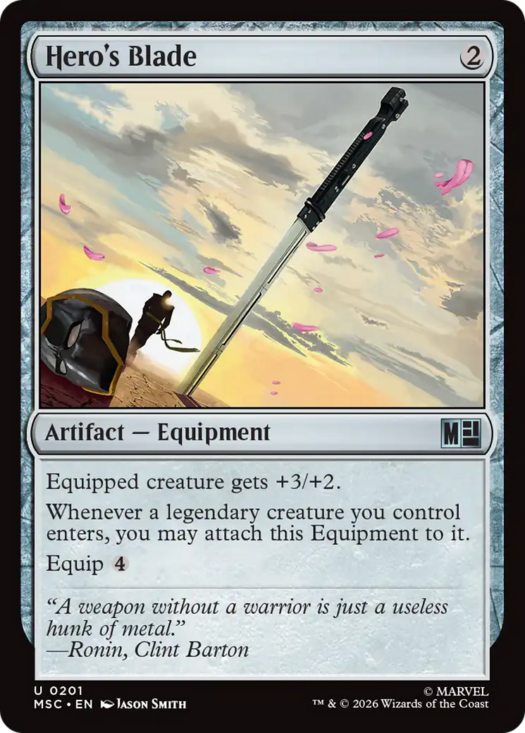 Hero's Blade [Marvel Super Heroes Commander] | Jack's On Queen