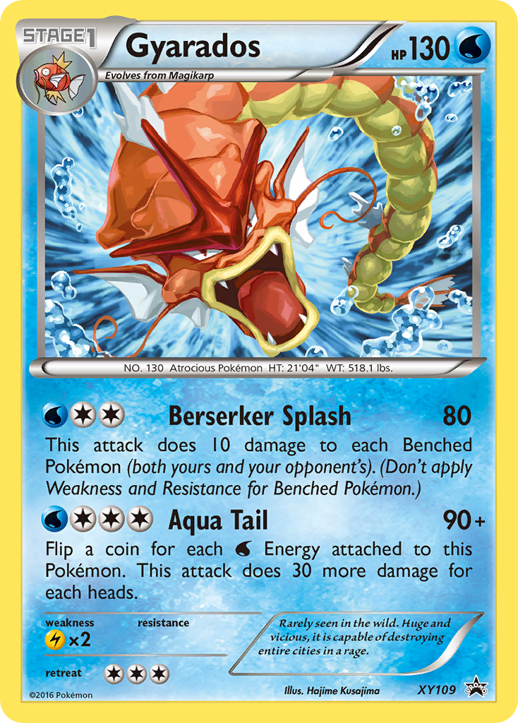 Gyarados (XY109) [XY: Black Star Promos] | Jack's On Queen