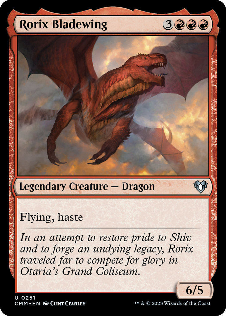 Rorix Bladewing [Commander Masters] | Jack's On Queen