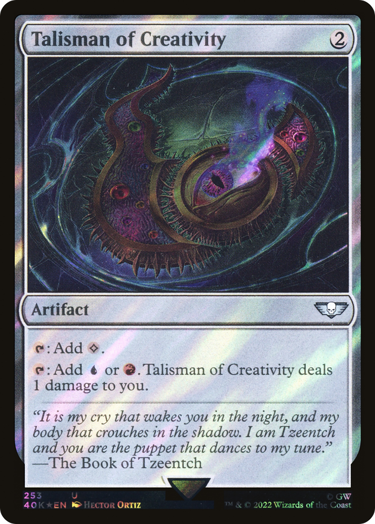 Talisman of Creativity (Surge Foil) [Marvel Super Heroes Commander] | Jack's On Queen