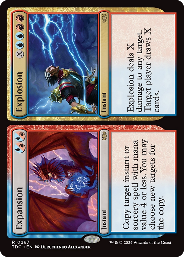Expansion // Explosion [Tarkir: Dragonstorm Commander] | Jack's On Queen