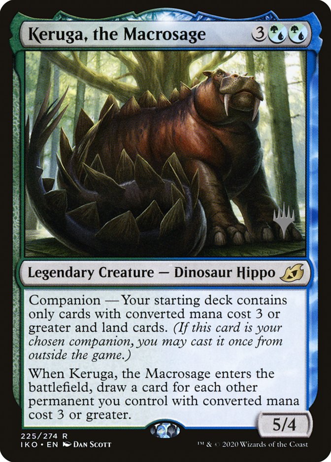 Keruga, the Macrosage (Promo Pack) [Ikoria: Lair of Behemoths Promos] | Jack's On Queen