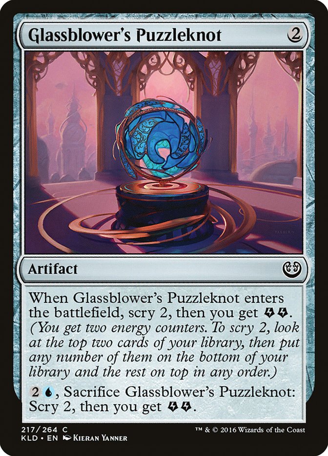 Glassblower's Puzzleknot [Kaladesh] | Jack's On Queen