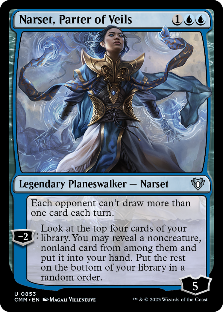 Narset, Parter of Veils [Commander Masters] | Jack's On Queen