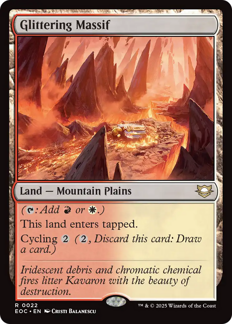 Glittering Massif [Edge of Eternities Commander] | Jack's On Queen