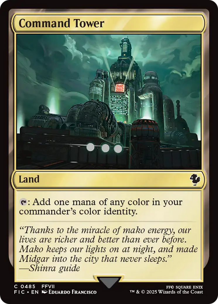 Command Tower (0485) [FINAL FANTASY Commander] | Jack's On Queen