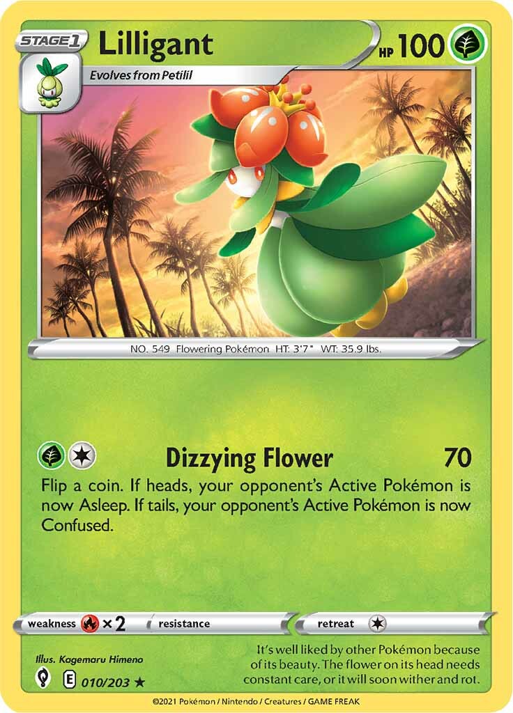 Lilligant (010/203) [Sword & Shield: Evolving Skies] | Jack's On Queen