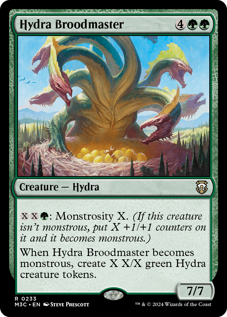 Hydra Broodmaster (Ripple Foil) [Modern Horizons 3 Commander] | Jack's On Queen