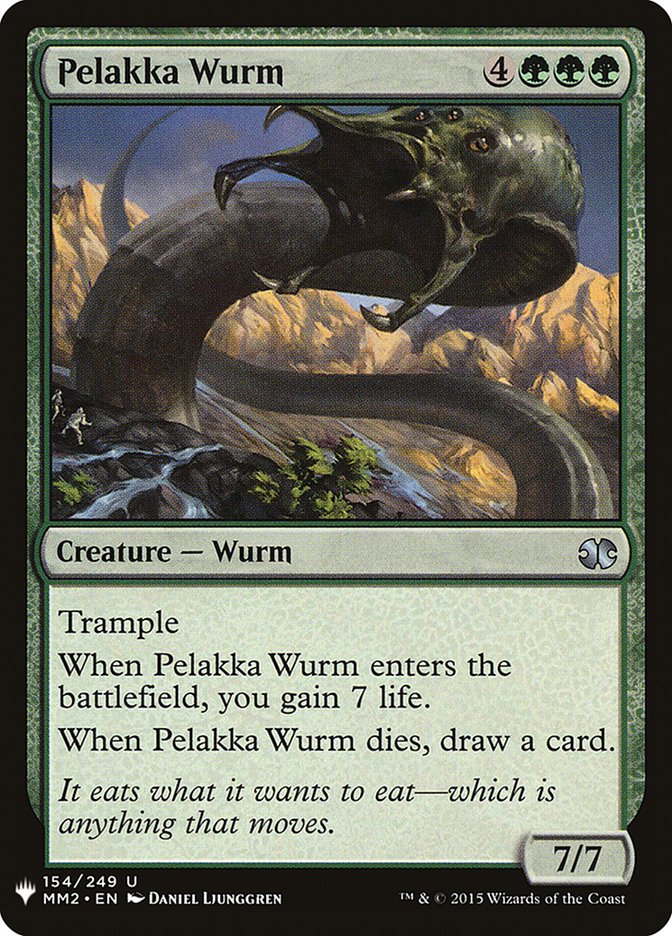 Pelakka Wurm [Mystery Booster] | Jack's On Queen