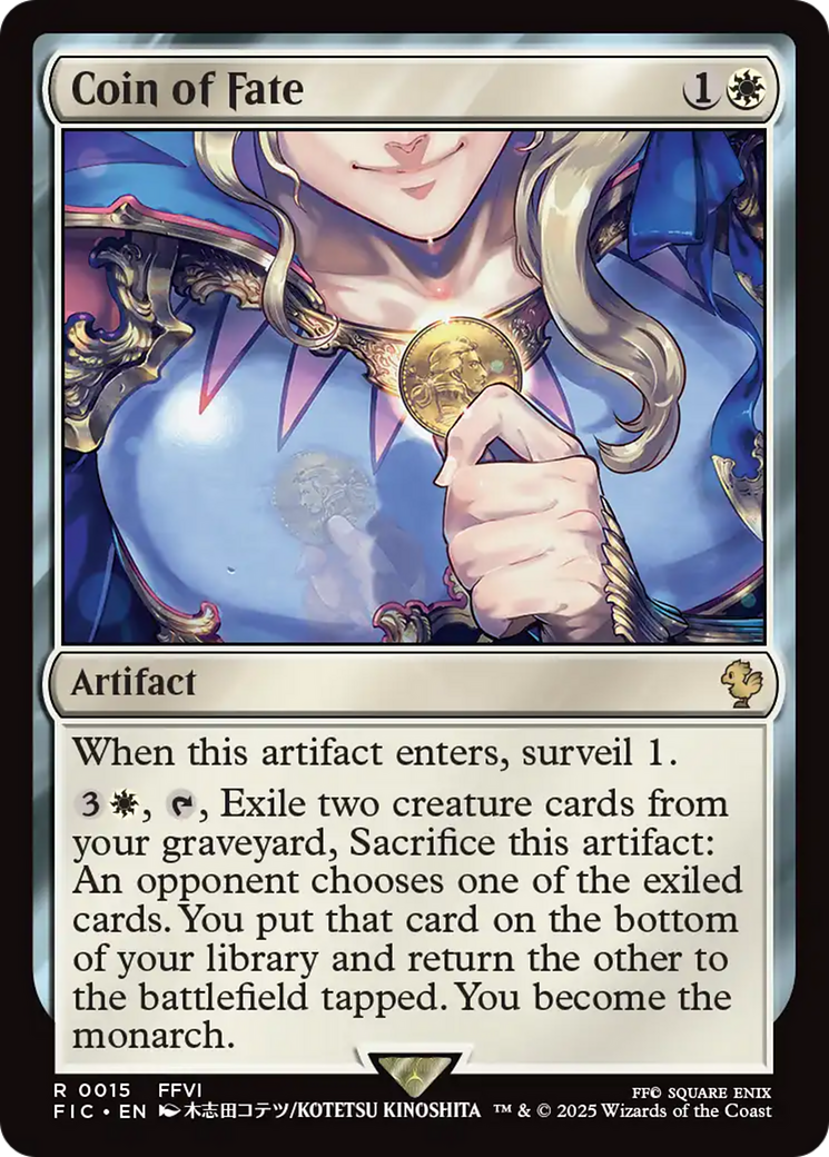 Coin of Fate [FINAL FANTASY Commander] | Jack's On Queen