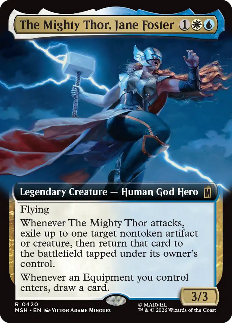 The Mighty Thor, Jane Foster (Extended Art) [Marvel Super Heroes] | Jack's On Queen