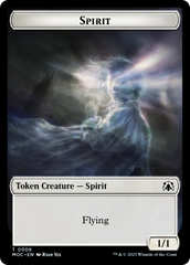 Spirt (9) // Treasure Double-Sided Token [March of the Machine Commander Tokens] | Jack's On Queen