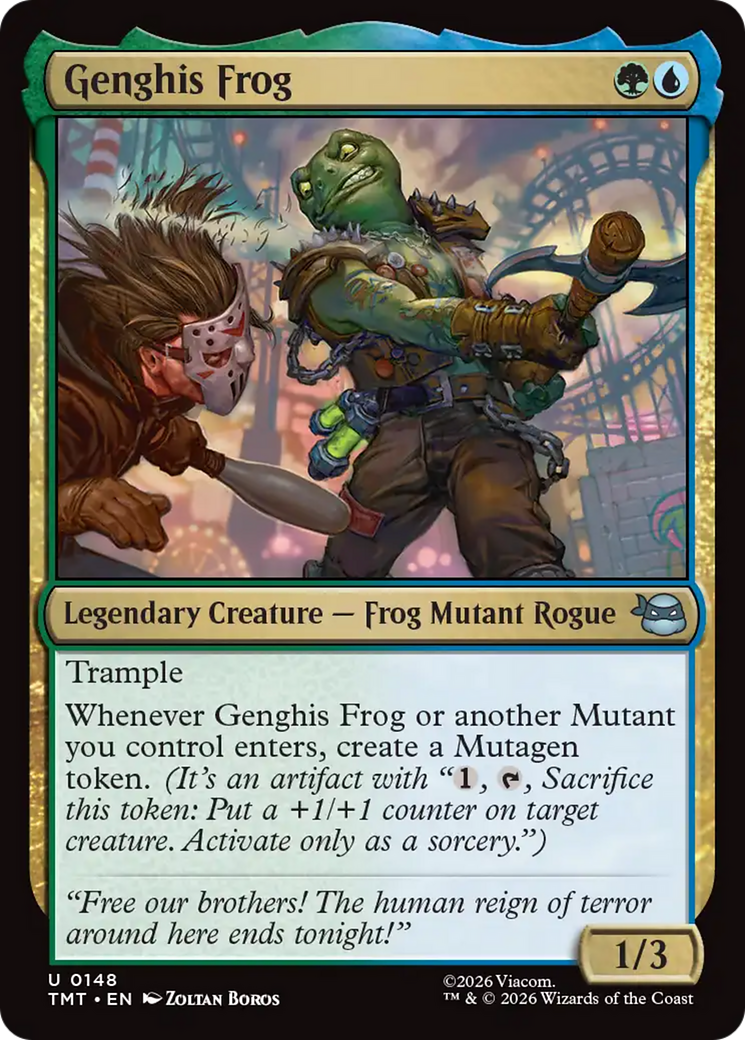 Genghis Frog [Teenage Mutant Ninja Turtles] | Jack's On Queen