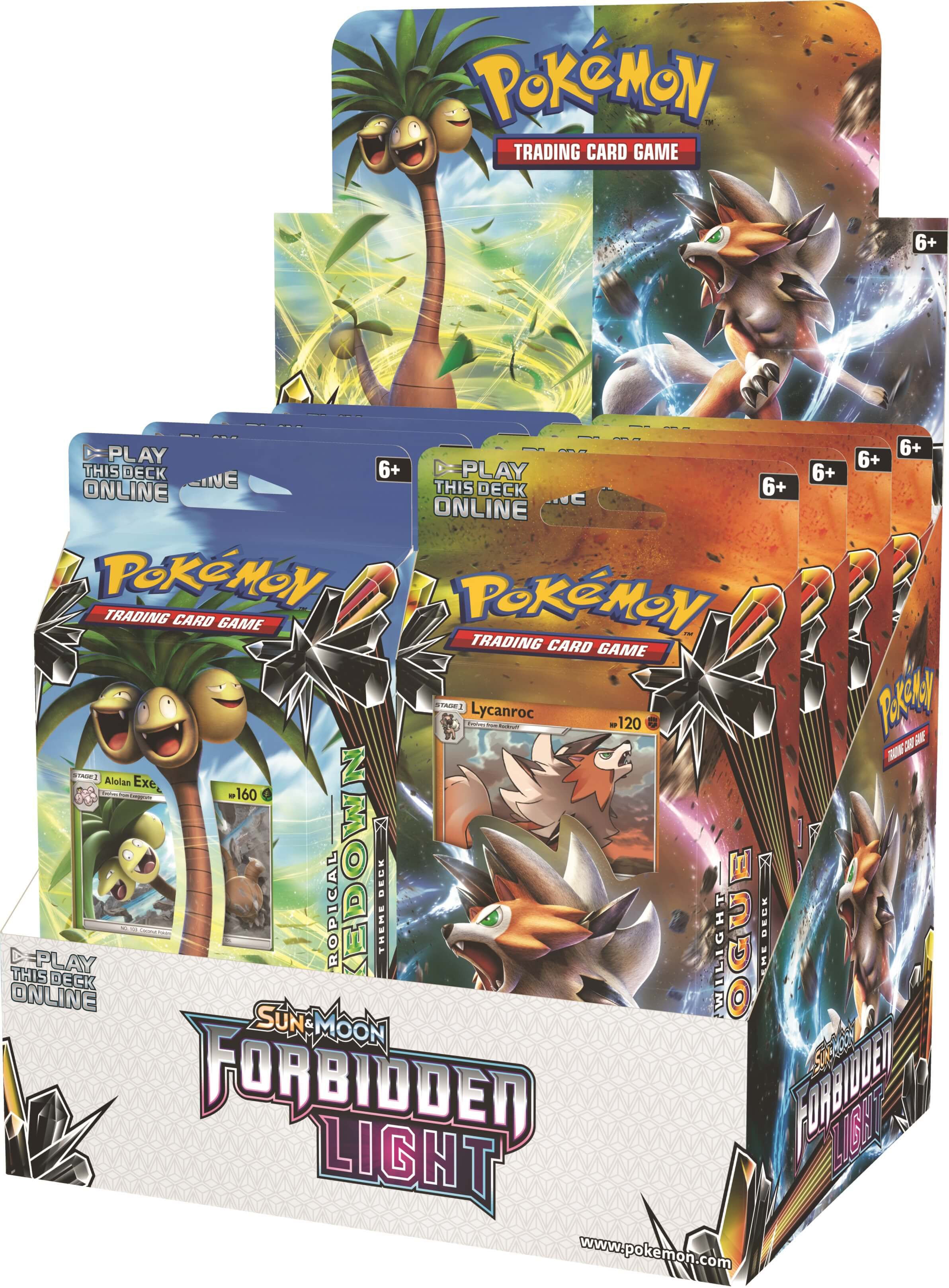 Sun & Moon: Forbidden Light - Theme Deck Display | Jack's On Queen